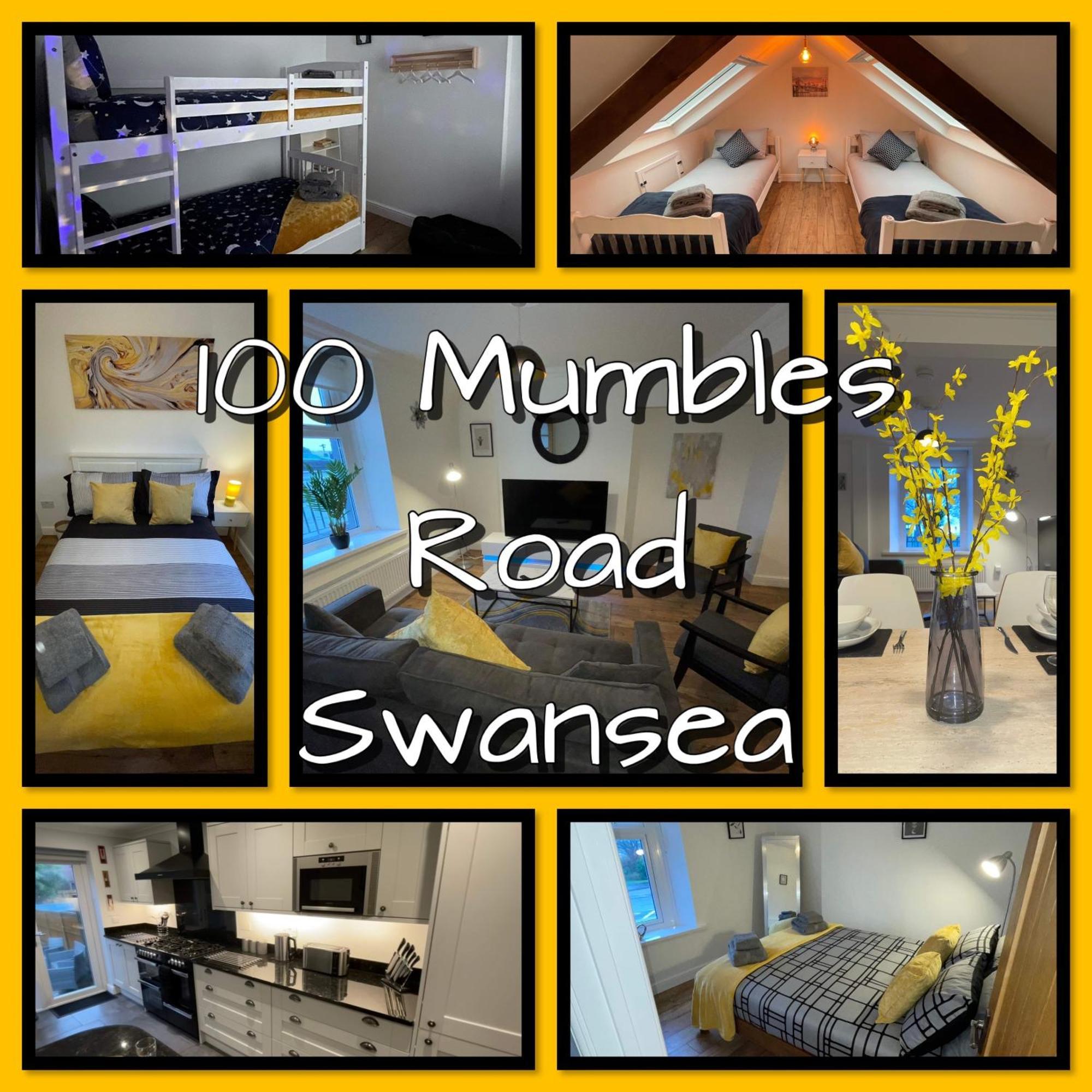 Casa One Hundred - A Beautiful 4 Bed House On The Beach Front Swansea Luaran gambar